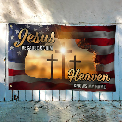 Jesus Flag Resurrection Of Jesus God Grommet Flag