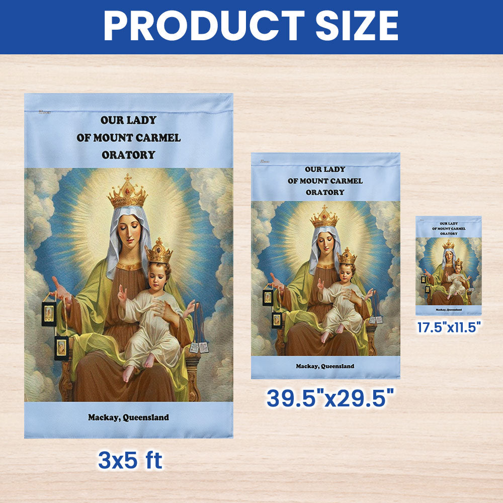 Our Lady of Mount Carmel Flag