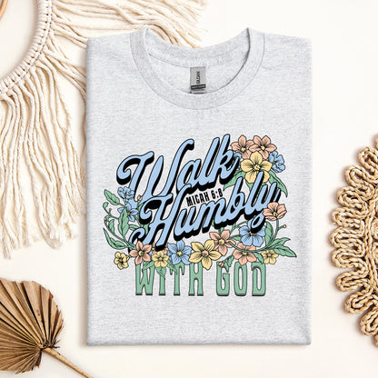 Walk Humbly Micah With God 01