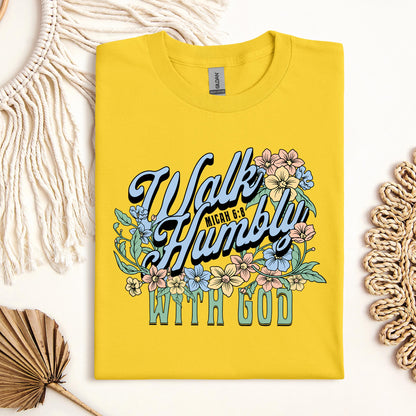 Walk Humbly Micah With God 01