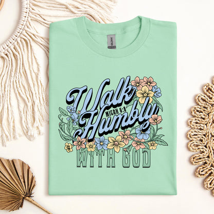 Walk Humbly Micah With God 01