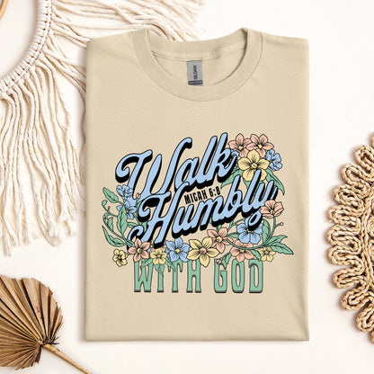 Walk Humbly Micah With God 01