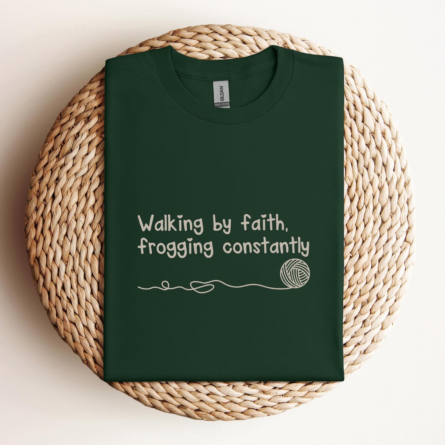 Walking By Faith Frogging Constantly