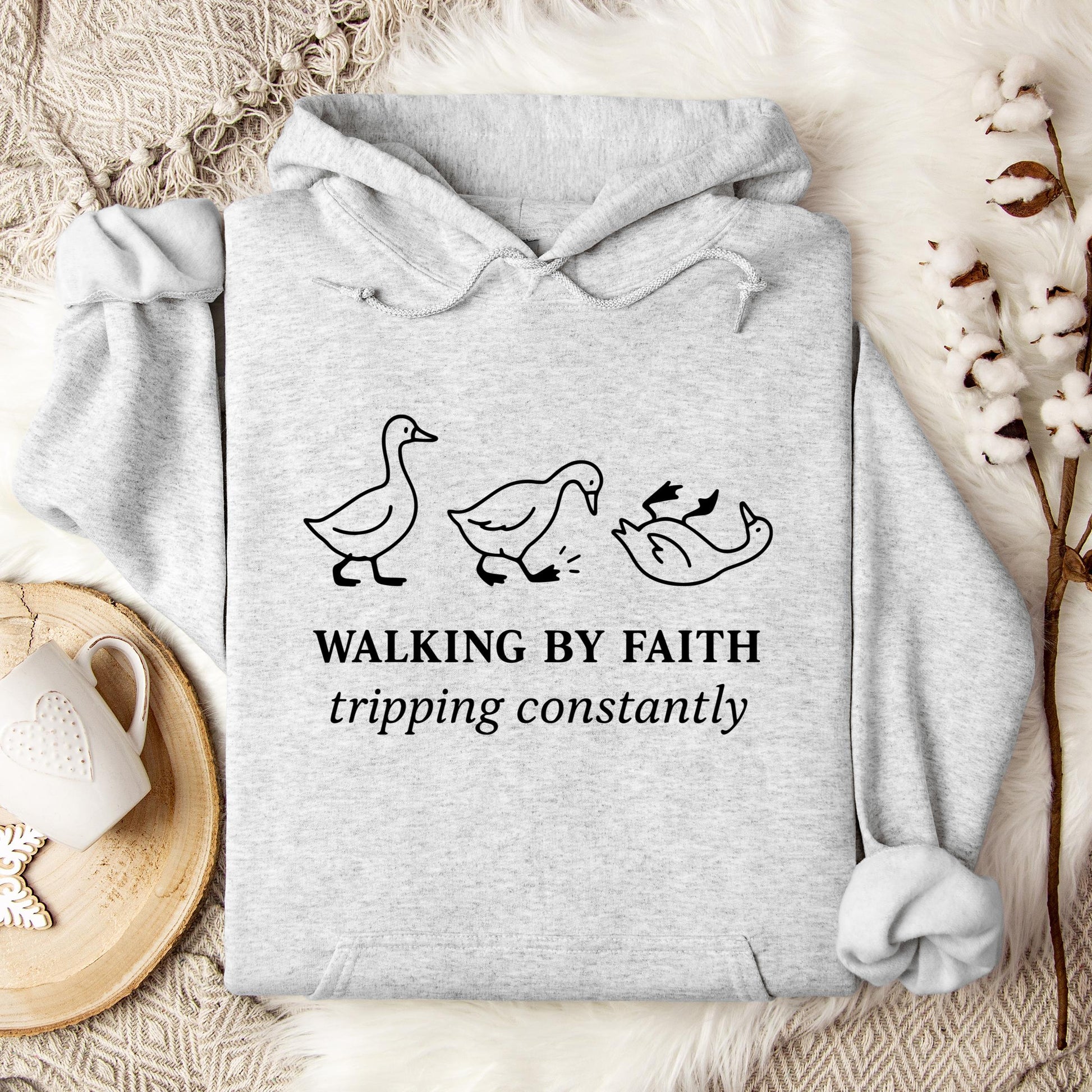 Walking By Faith Tripping Constantly 01 Hoodie