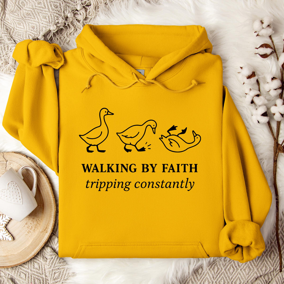 Walking By Faith Tripping Constantly 01 Hoodie