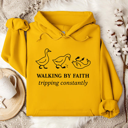 Walking By Faith Tripping Constantly 01 Hoodie