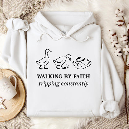 Walking By Faith Tripping Constantly 01 Hoodie