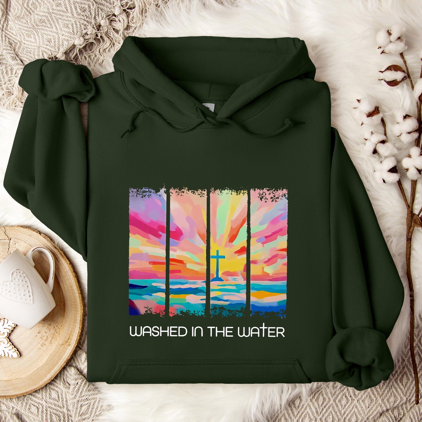 Washed In The Water Hoodie