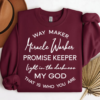 Way Maker Miracle Worker Promise Keeper Light In The Darkness My God That Is Who You Are 01