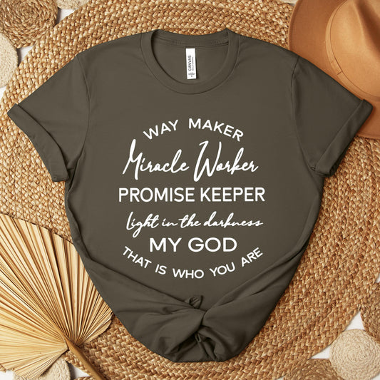 Way Maker Miracle Worker Premium T-shirt