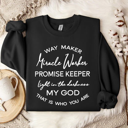 Way Maker Miracle Worker Sweatshirt