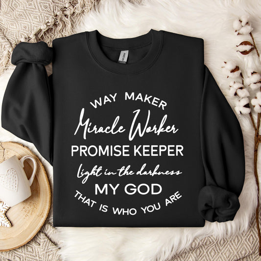 Way Maker Miracle Worker Sweatshirt