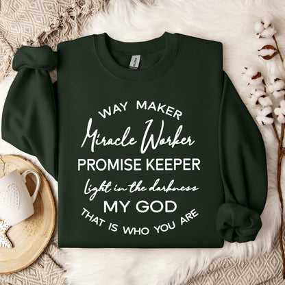 Way Maker Miracle Worker Sweatshirt