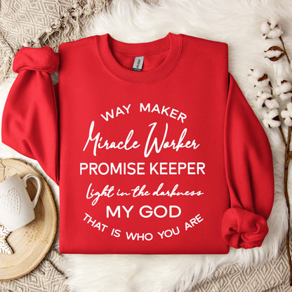 Way Maker Miracle Worker Sweatshirt