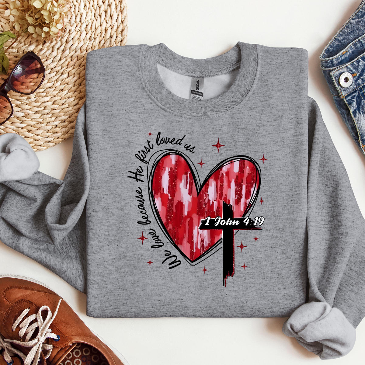 We Love Because He First Loved Us 1 John 4.19 01
