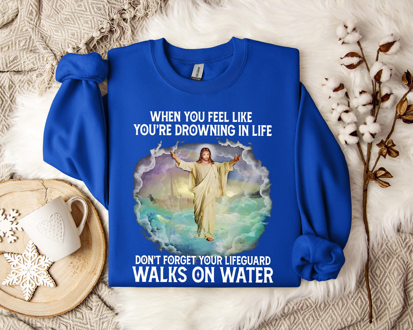 When You Feel Like You're Drowning In Life Sweatshirt