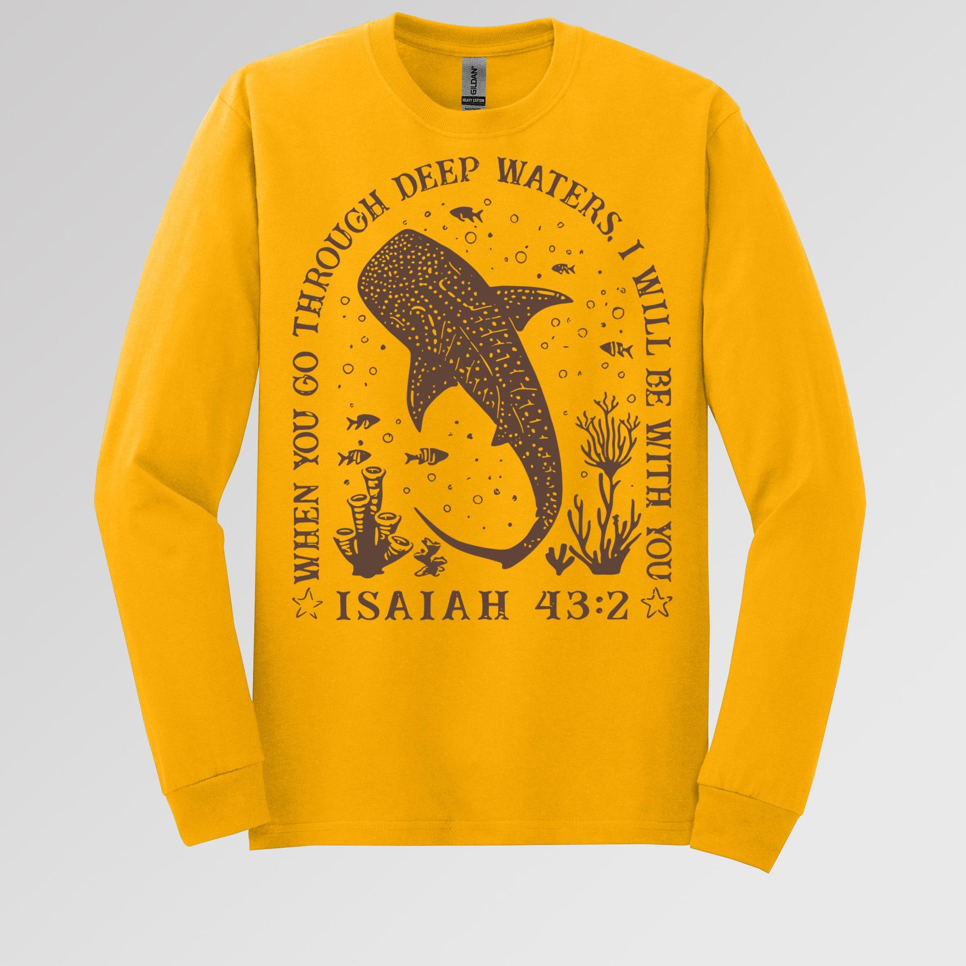 When You Go Through Deep Waters I Will Be With You Isaiah 43.2 01