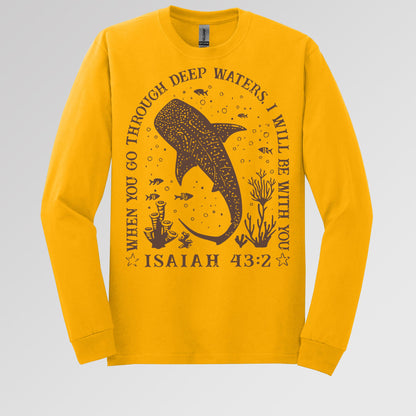When You Go Through Deep Waters I Will Be With You Isaiah 43.2 01