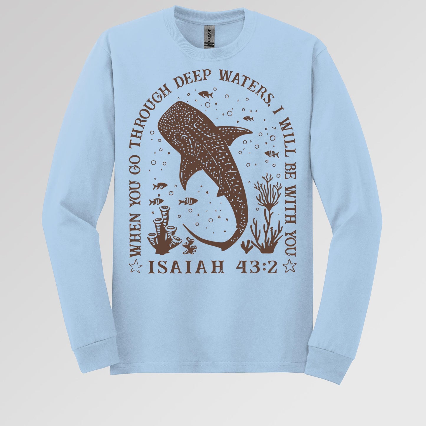 When You Go Through Deep Waters I Will Be With You Isaiah 43.2 01