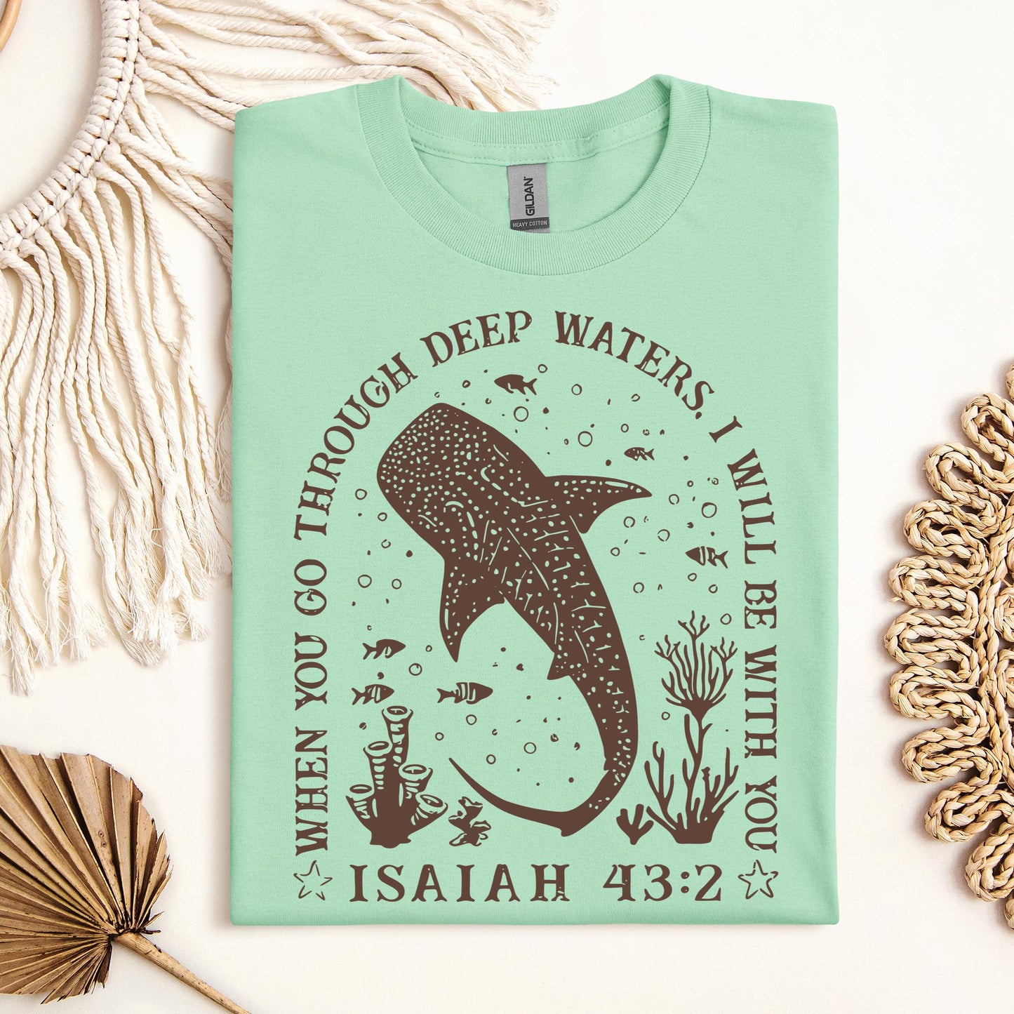 When You Go Through Deep Waters I Will Be With You Isaiah 43.2 01