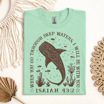 When You Go Through Deep Waters I Will Be With You Isaiah 43.2 01