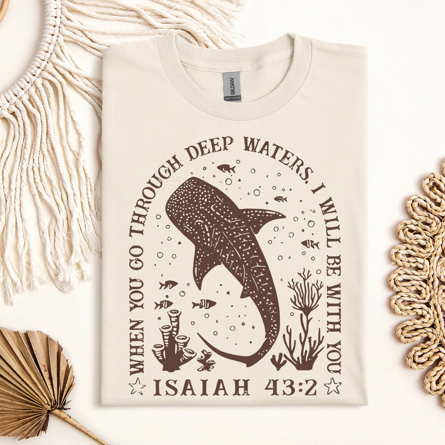 When You Go Through Deep Waters I Will Be With You Isaiah 43.2 01