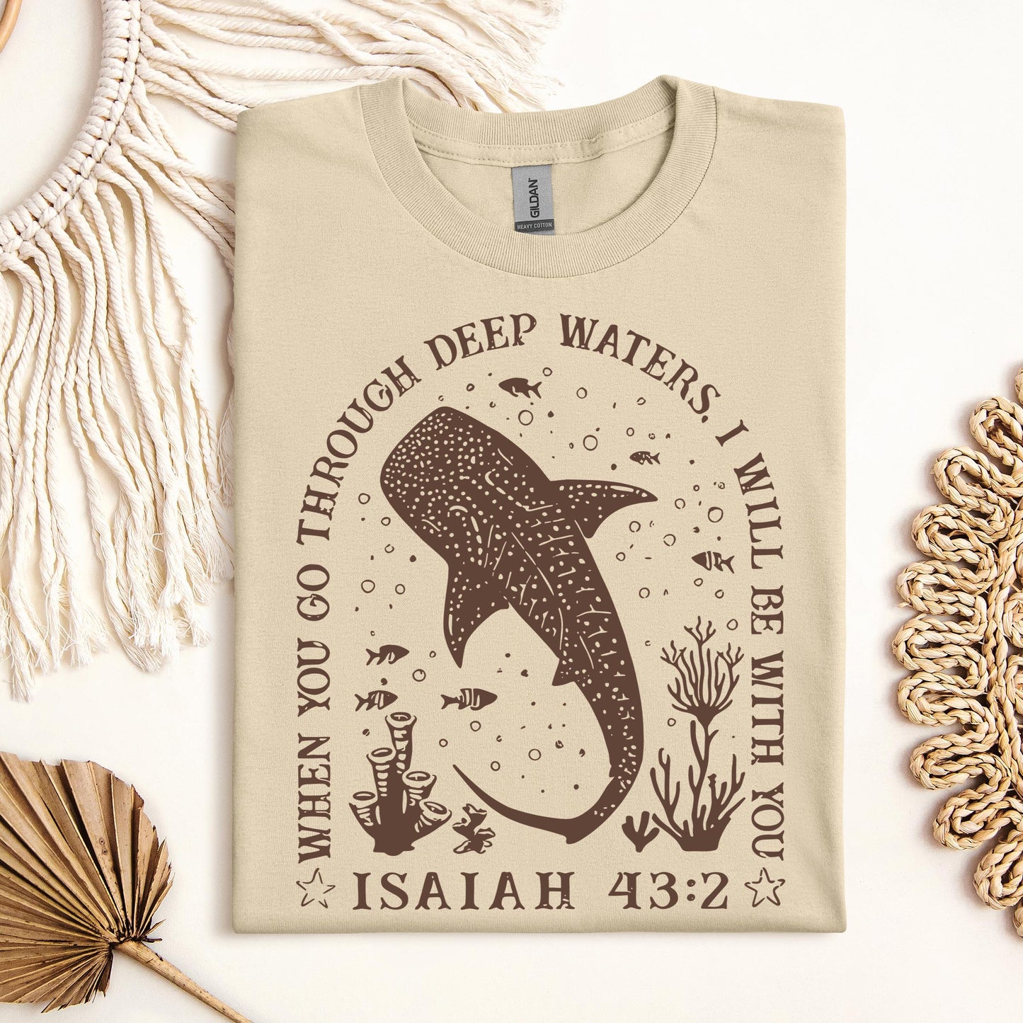 When You Go Through Deep Waters I Will Be With You Isaiah 43.2 01