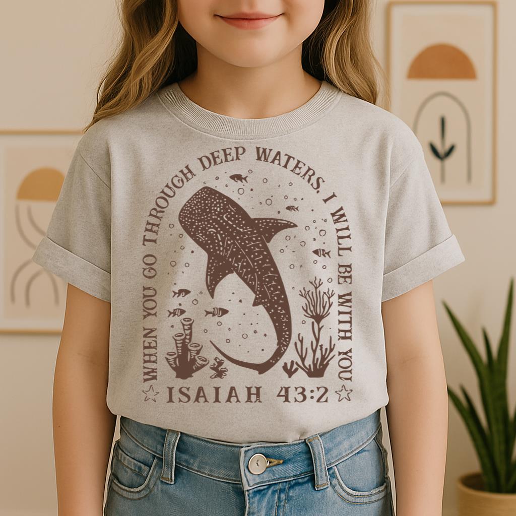 When You Go Through Deep Waters I Will Be With You Isaiah 43.2 01