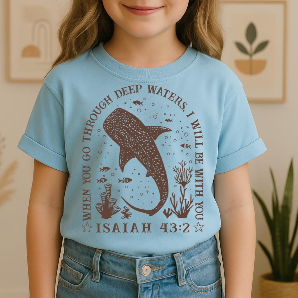 When You Go Through Deep Waters I Will Be With You Isaiah 43.2 01