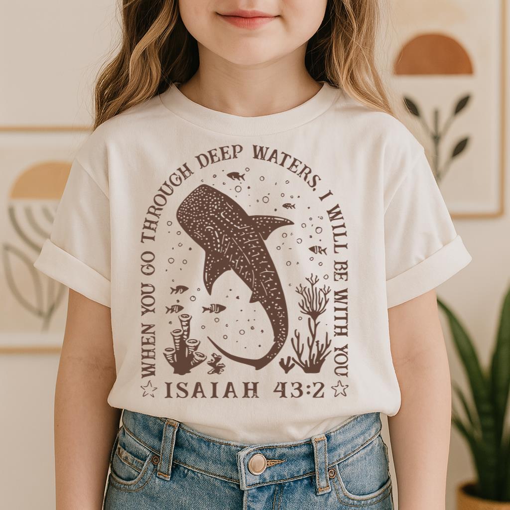 When You Go Through Deep Waters I Will Be With You Isaiah 43.2 01