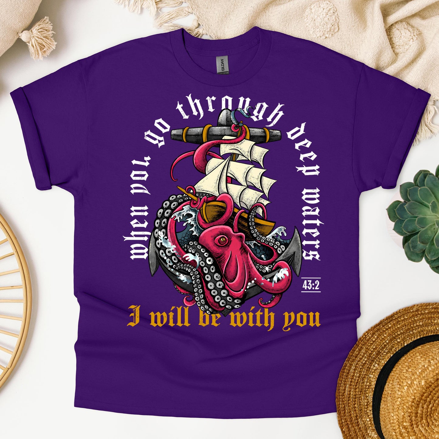 When You Go Through Deep Waters I Will Be With You Isaiah 43.2 02