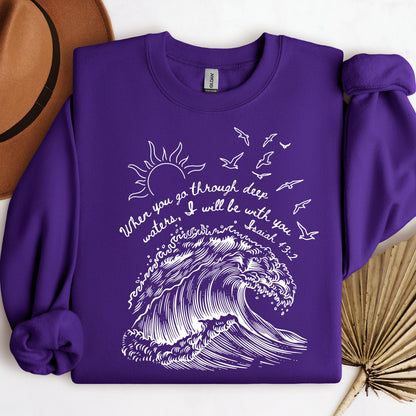 When You Go Through Deep Waters I Will Be With You Isaiah 43.2 07
