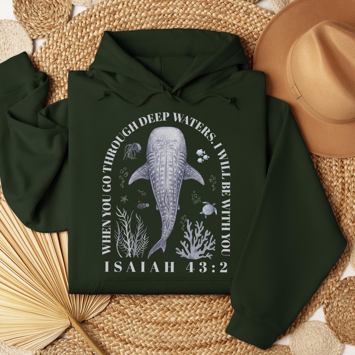 When You Go Through Deep Waters I Will Be With You Isaiah 43.2 08