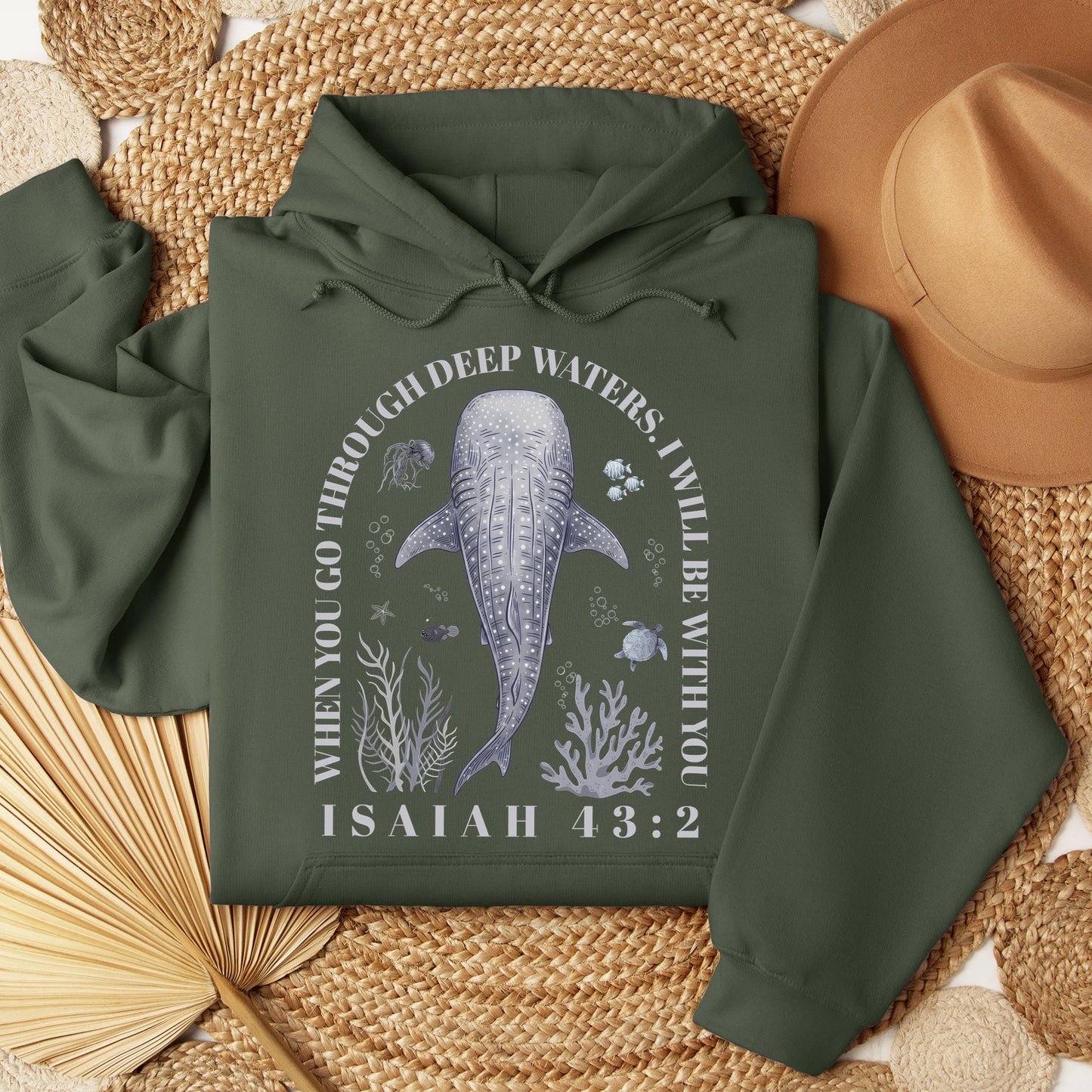 When You Go Through Deep Waters I Will Be With You Isaiah 43.2 08