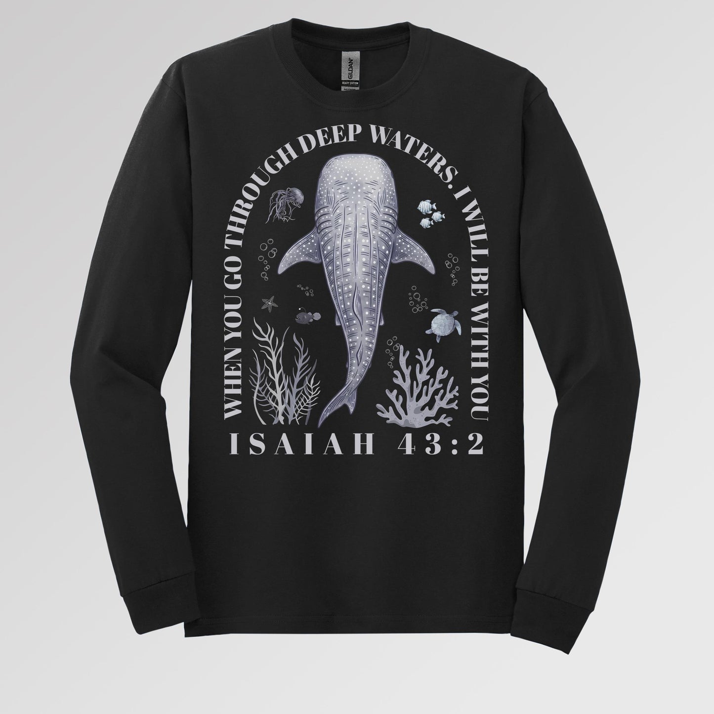 When You Go Through Deep Waters I Will Be With You Isaiah 43.2 08