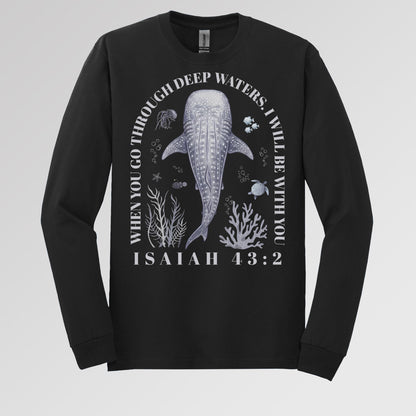 When You Go Through Deep Waters I Will Be With You Isaiah 43.2 08