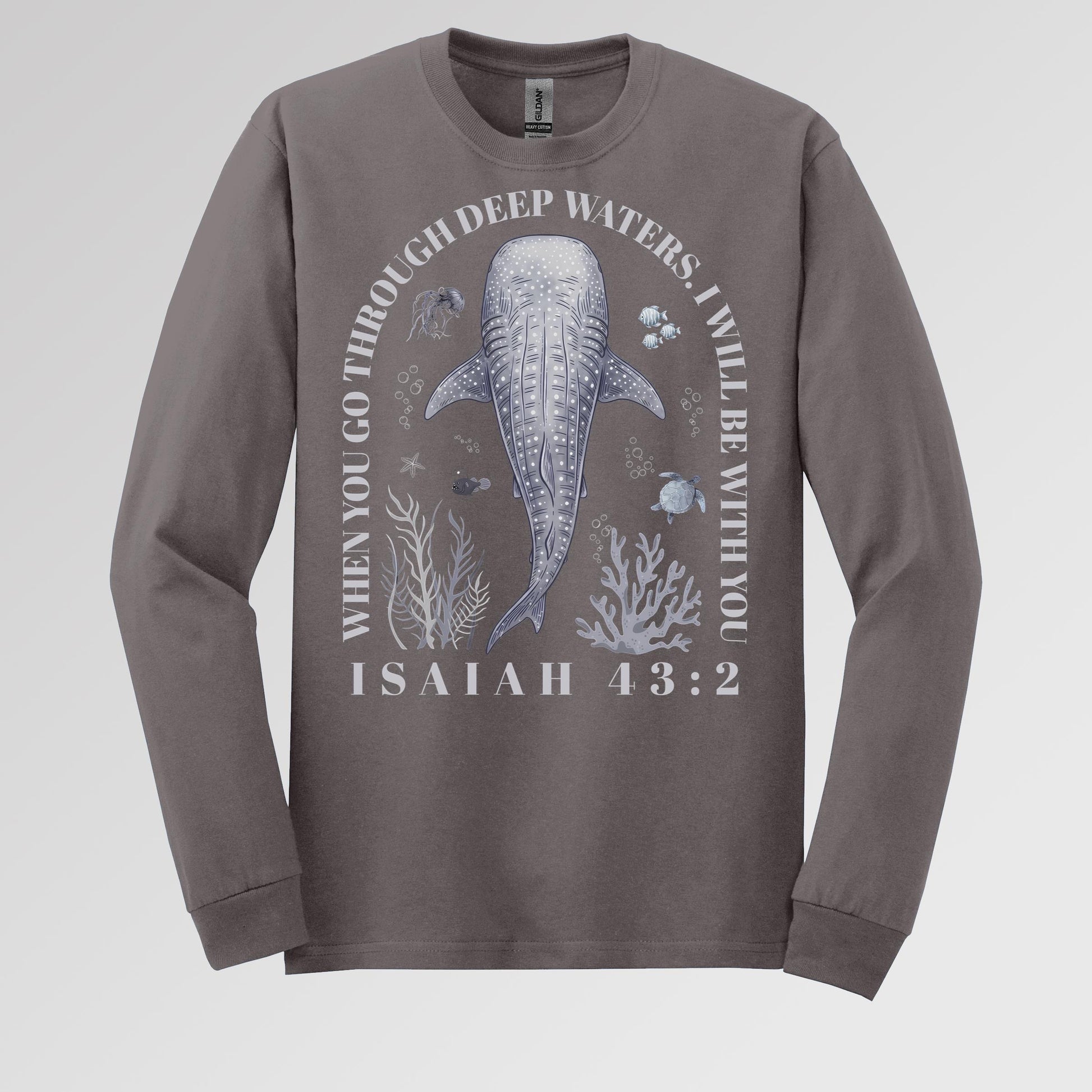 When You Go Through Deep Waters I Will Be With You Isaiah 43.2 08
