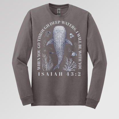 When You Go Through Deep Waters I Will Be With You Isaiah 43.2 08
