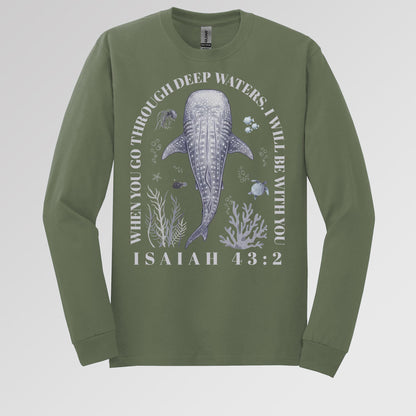 When You Go Through Deep Waters I Will Be With You Isaiah 43.2 08