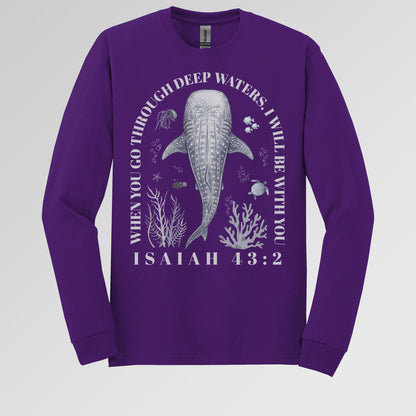 When You Go Through Deep Waters I Will Be With You Isaiah 43.2 08