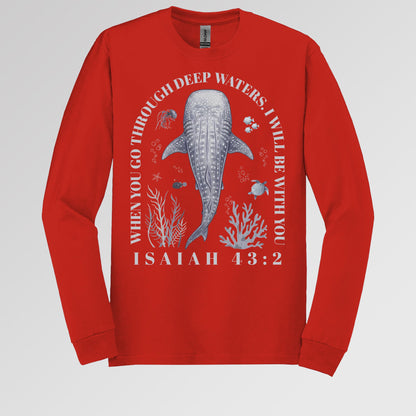 When You Go Through Deep Waters I Will Be With You Isaiah 43.2 08