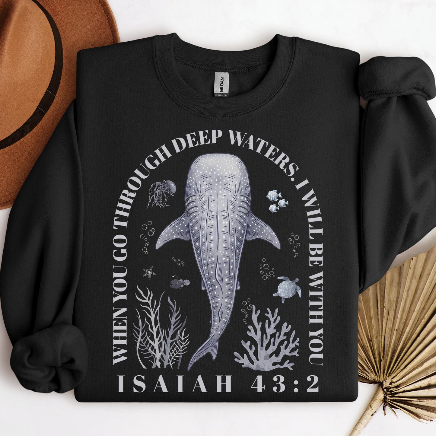 When You Go Through Deep Waters I Will Be With You Isaiah 43.2 08