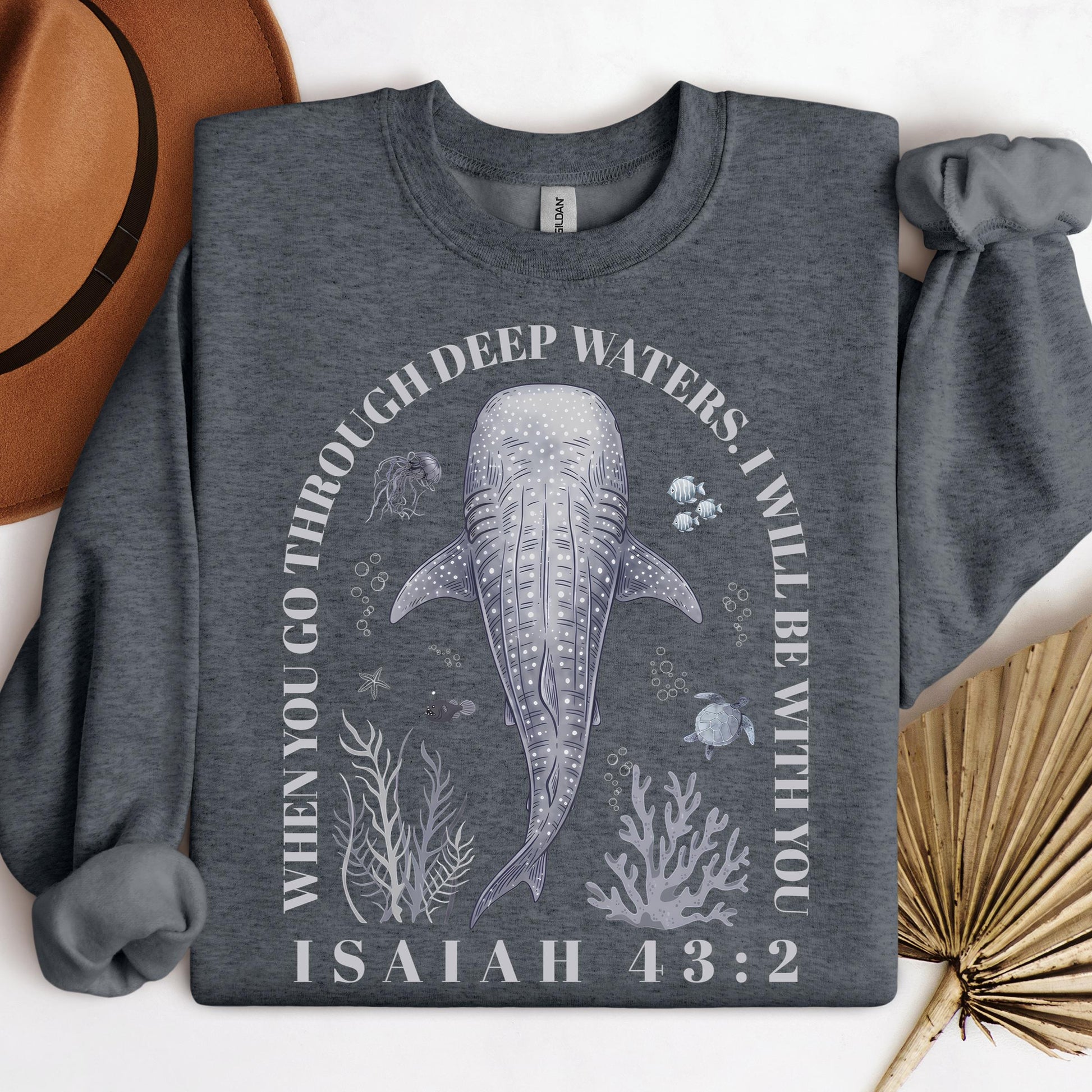 When You Go Through Deep Waters I Will Be With You Isaiah 43.2 08