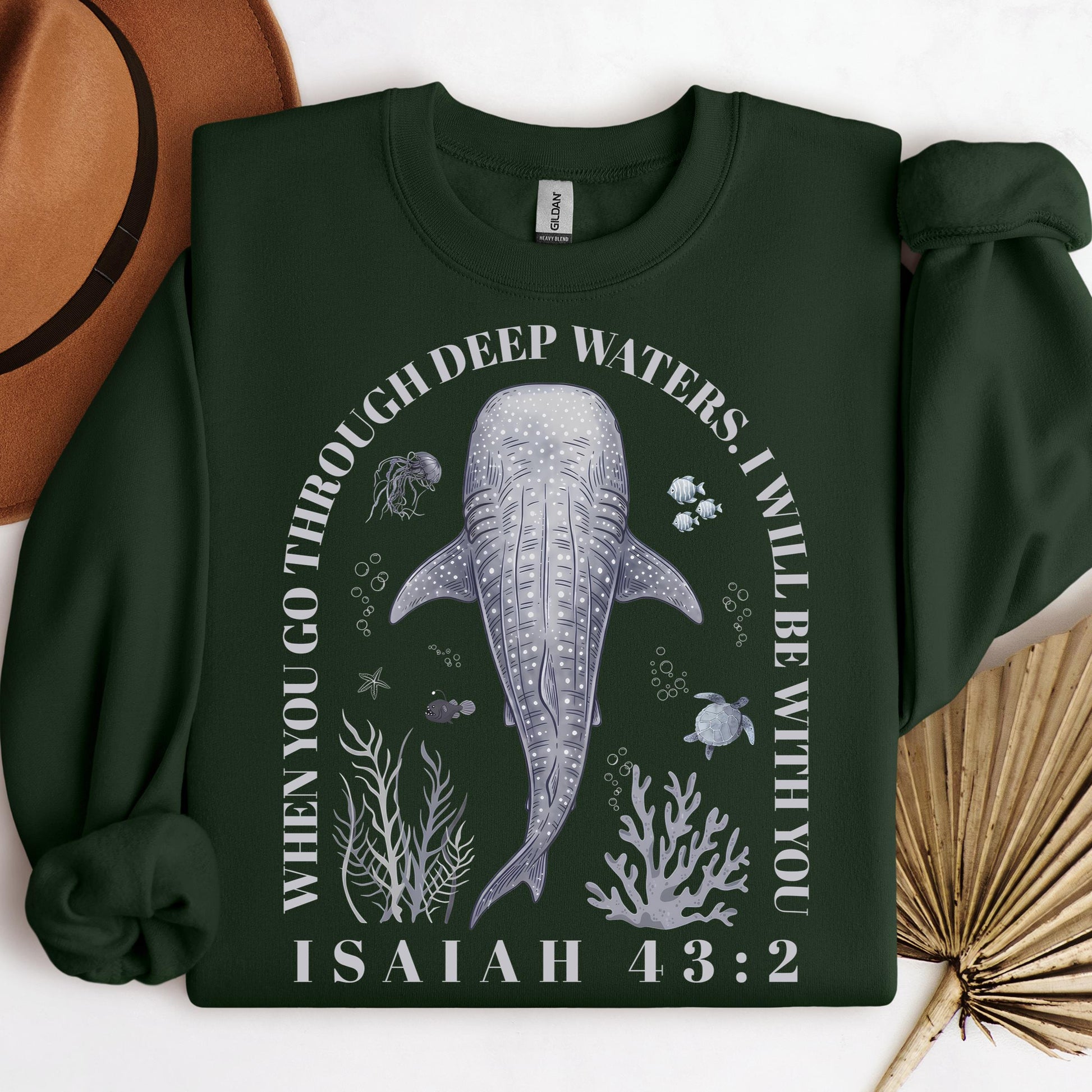 When You Go Through Deep Waters I Will Be With You Isaiah 43.2 08