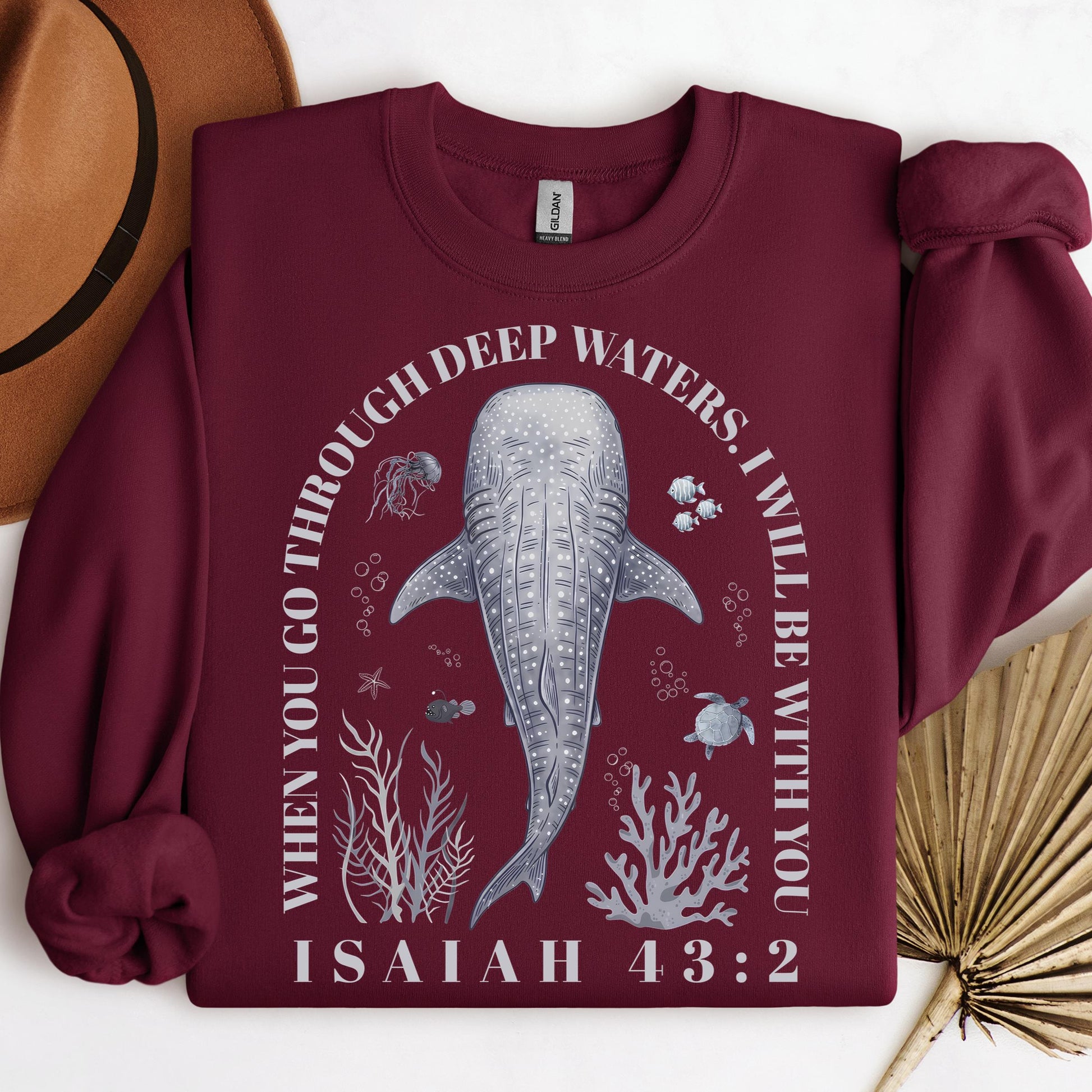 When You Go Through Deep Waters I Will Be With You Isaiah 43.2 08