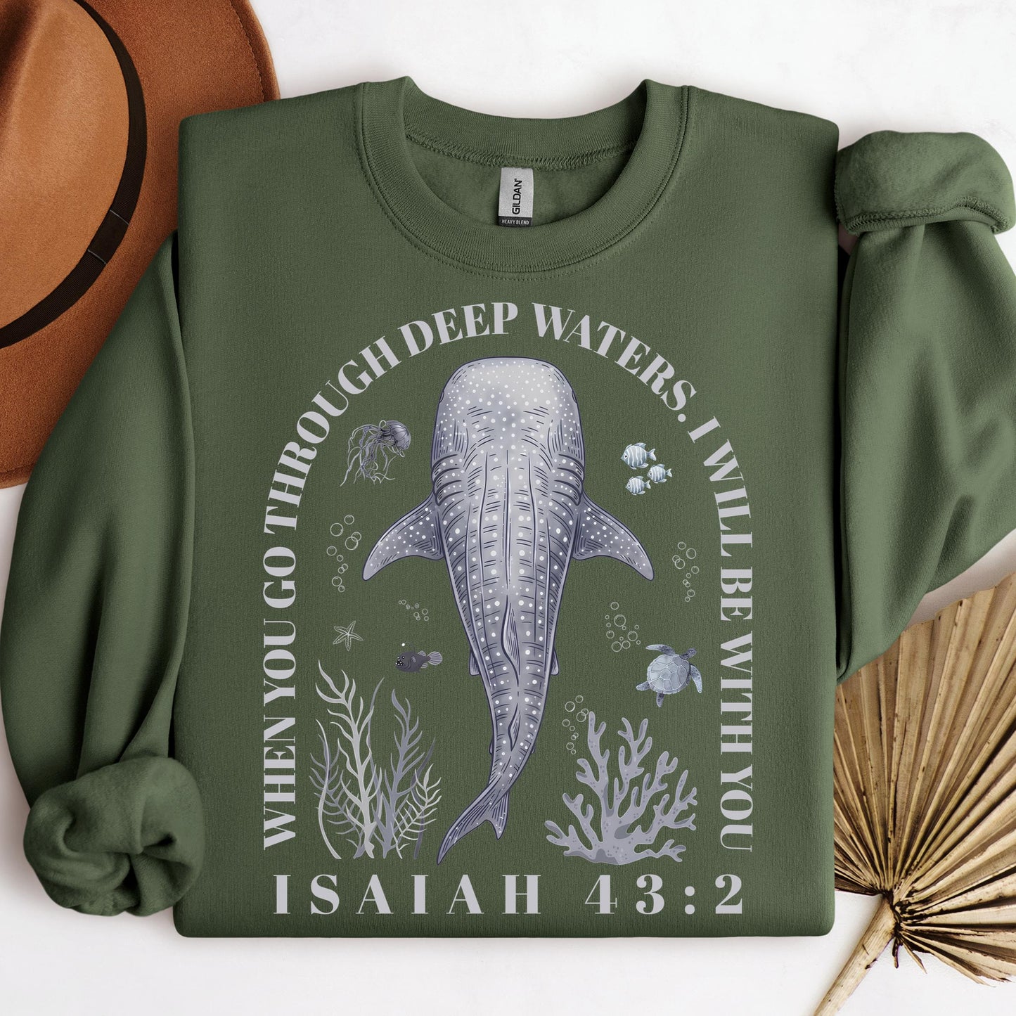 When You Go Through Deep Waters I Will Be With You Isaiah 43.2 08