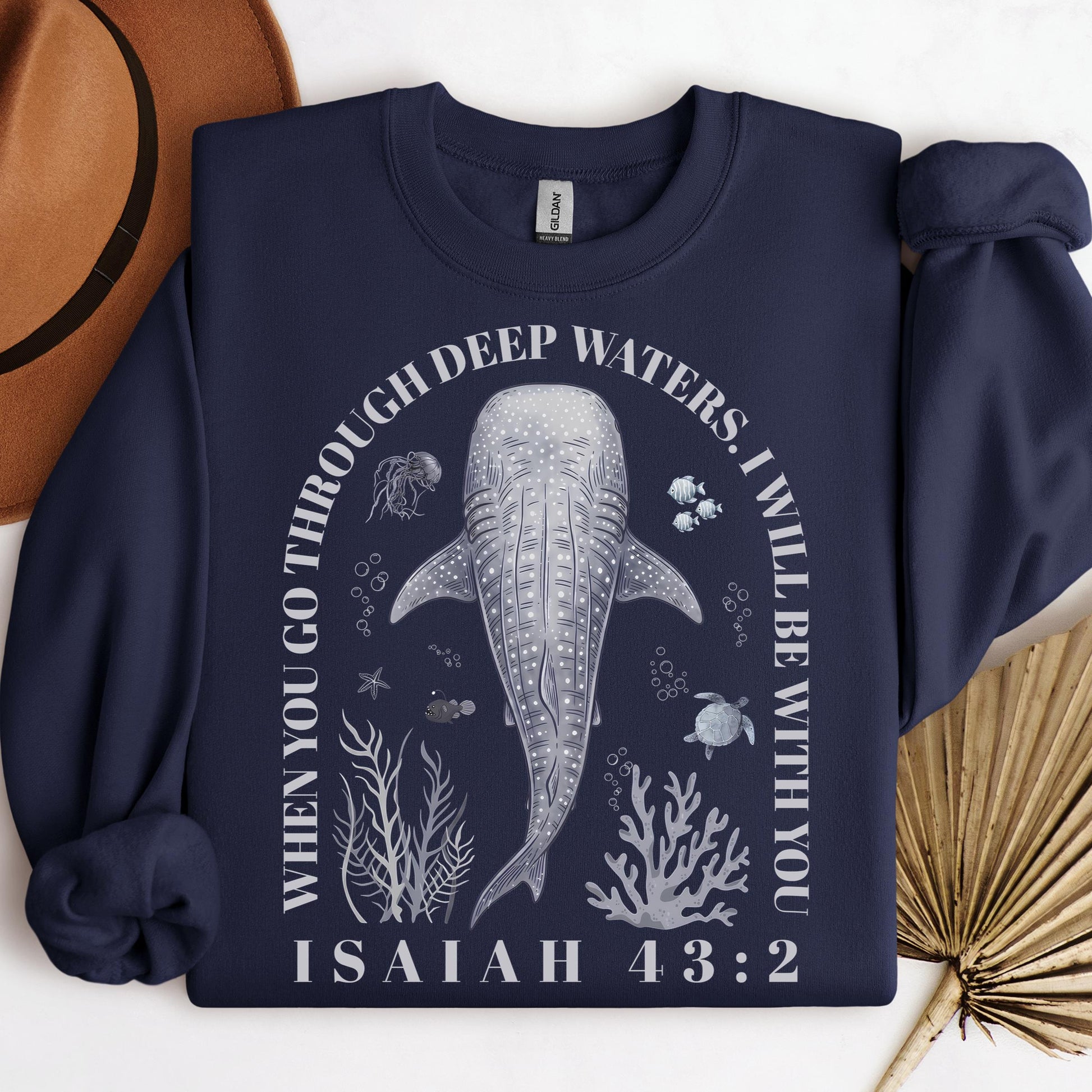 When You Go Through Deep Waters I Will Be With You Isaiah 43.2 08
