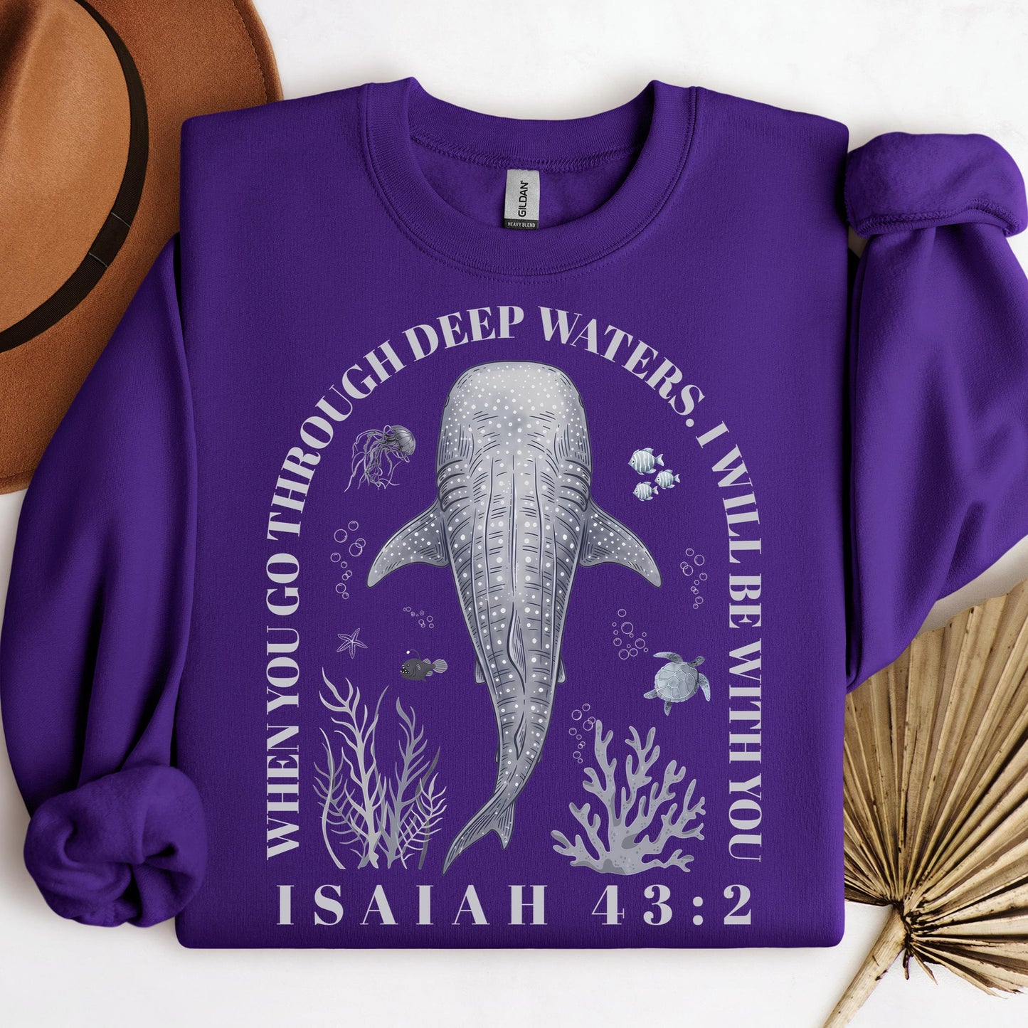 When You Go Through Deep Waters I Will Be With You Isaiah 43.2 08