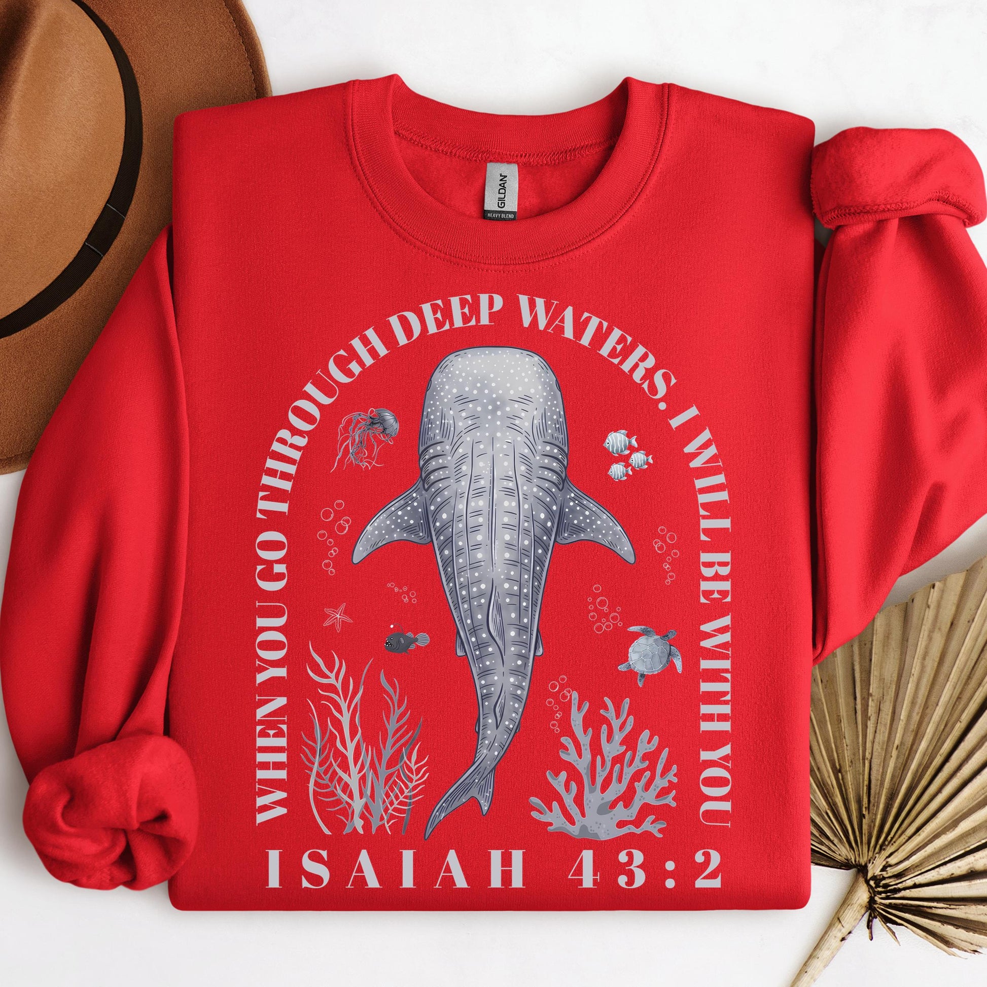 When You Go Through Deep Waters I Will Be With You Isaiah 43.2 08