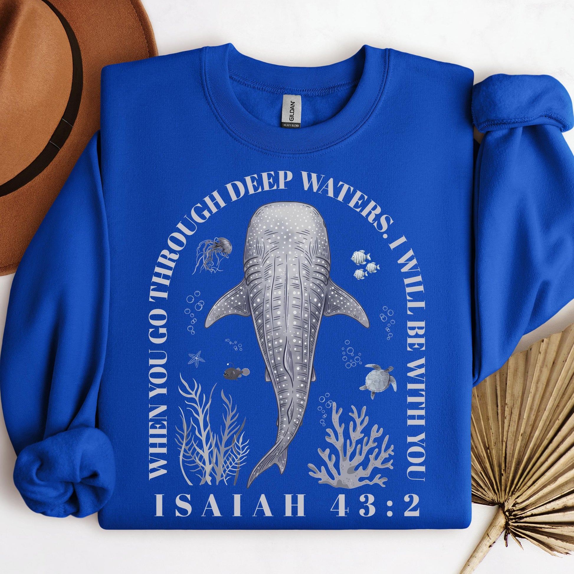 When You Go Through Deep Waters I Will Be With You Isaiah 43.2 08